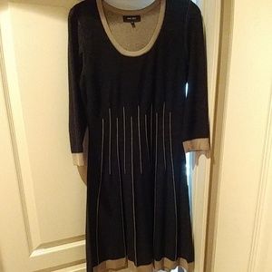 Black/ Tan Dress